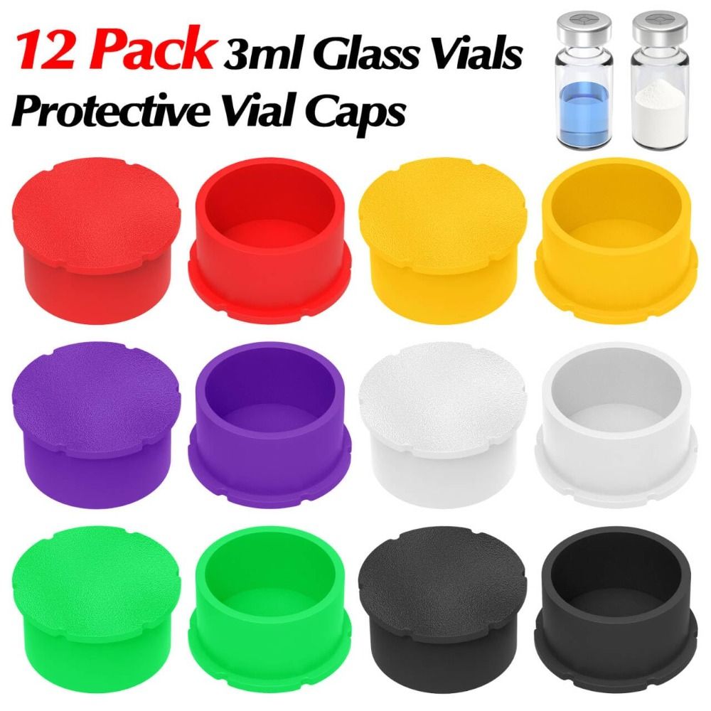Food Storage Glass - 12 unids/pack de viales de vidrio