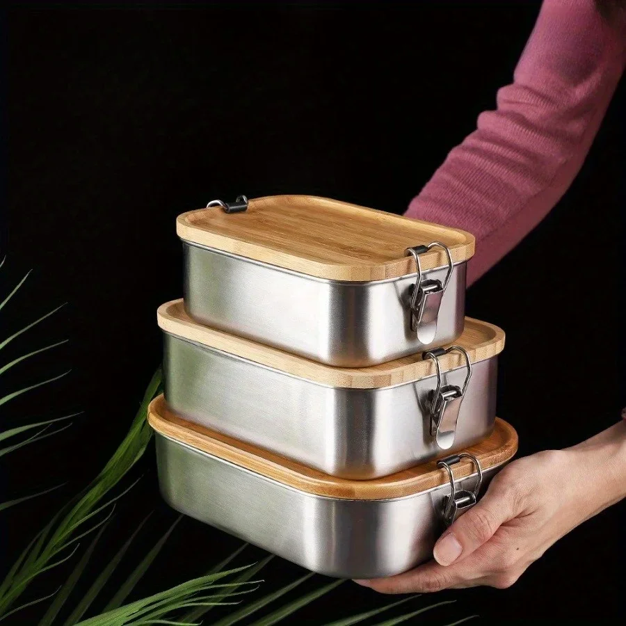 Food Storage Time - Nueva Lonchera de Acero Inoxidable 304