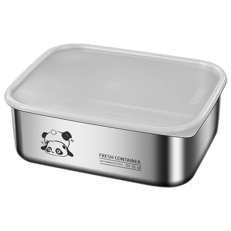 Food Storage Containers Xl - Contenedor Hermético de Acero Inoxidable 304