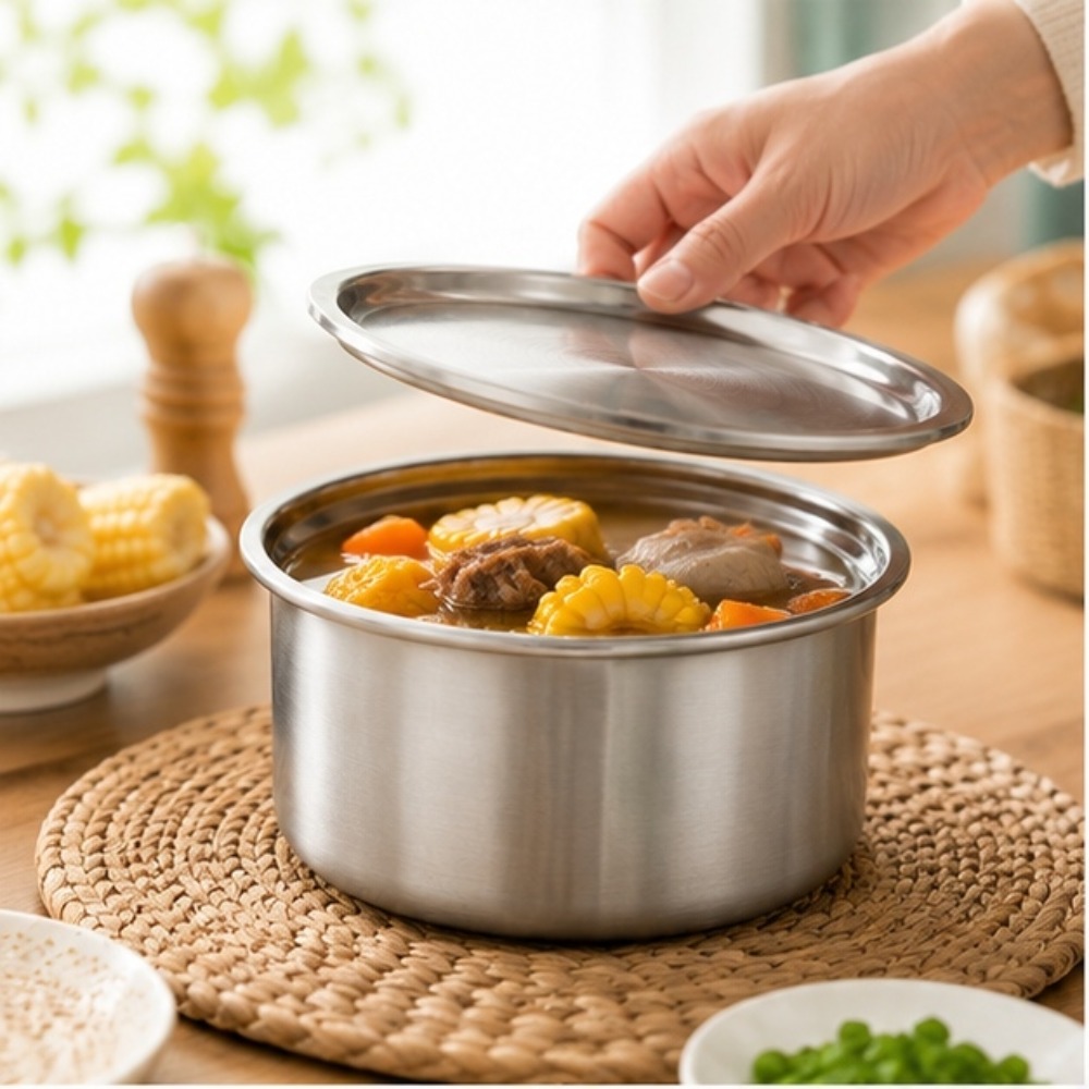 Food Storage Boxes With Lids - Recipientes de acero inoxidable 304 con
