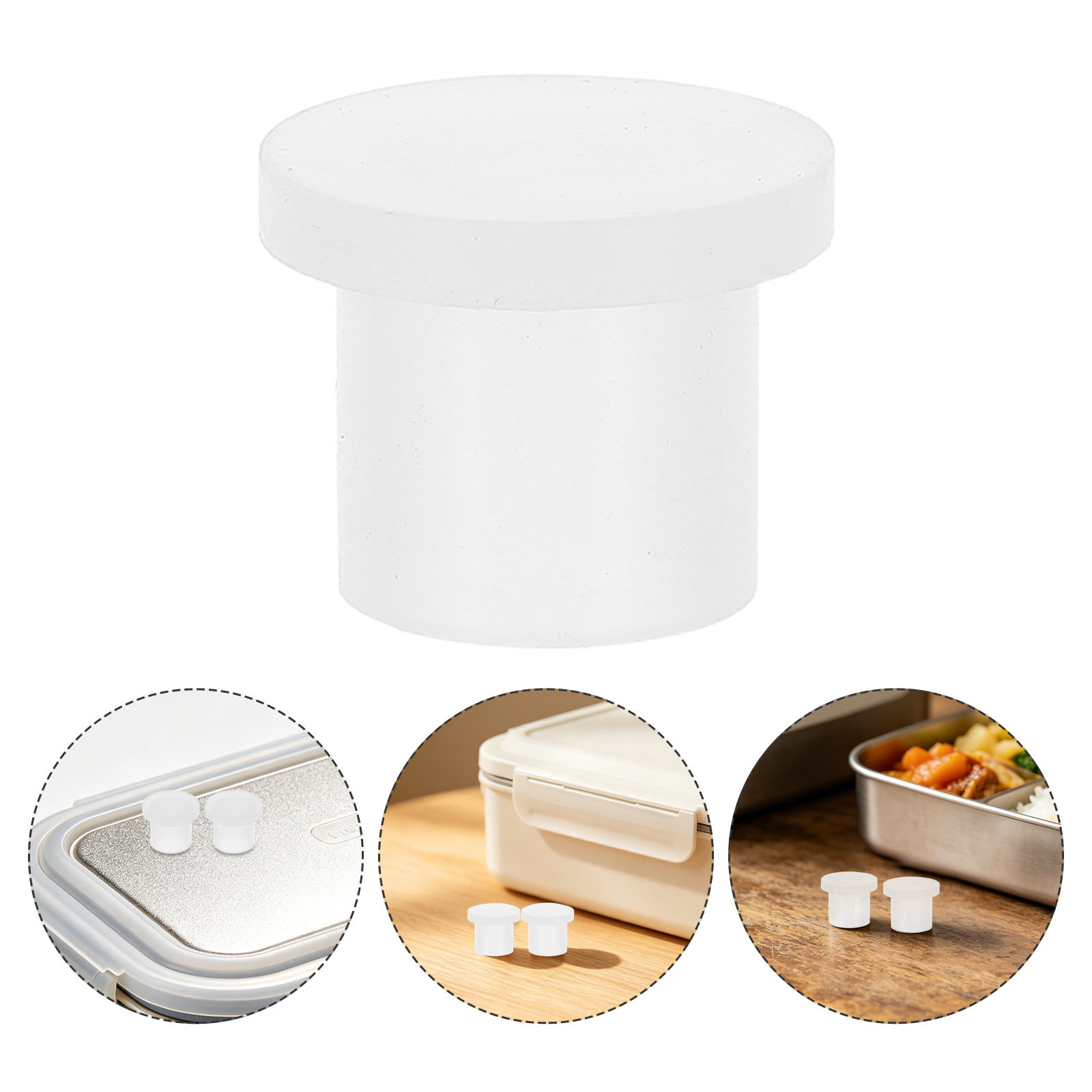 Food Storage Vacuum Seal - 10 unidades de tapones de ventilación