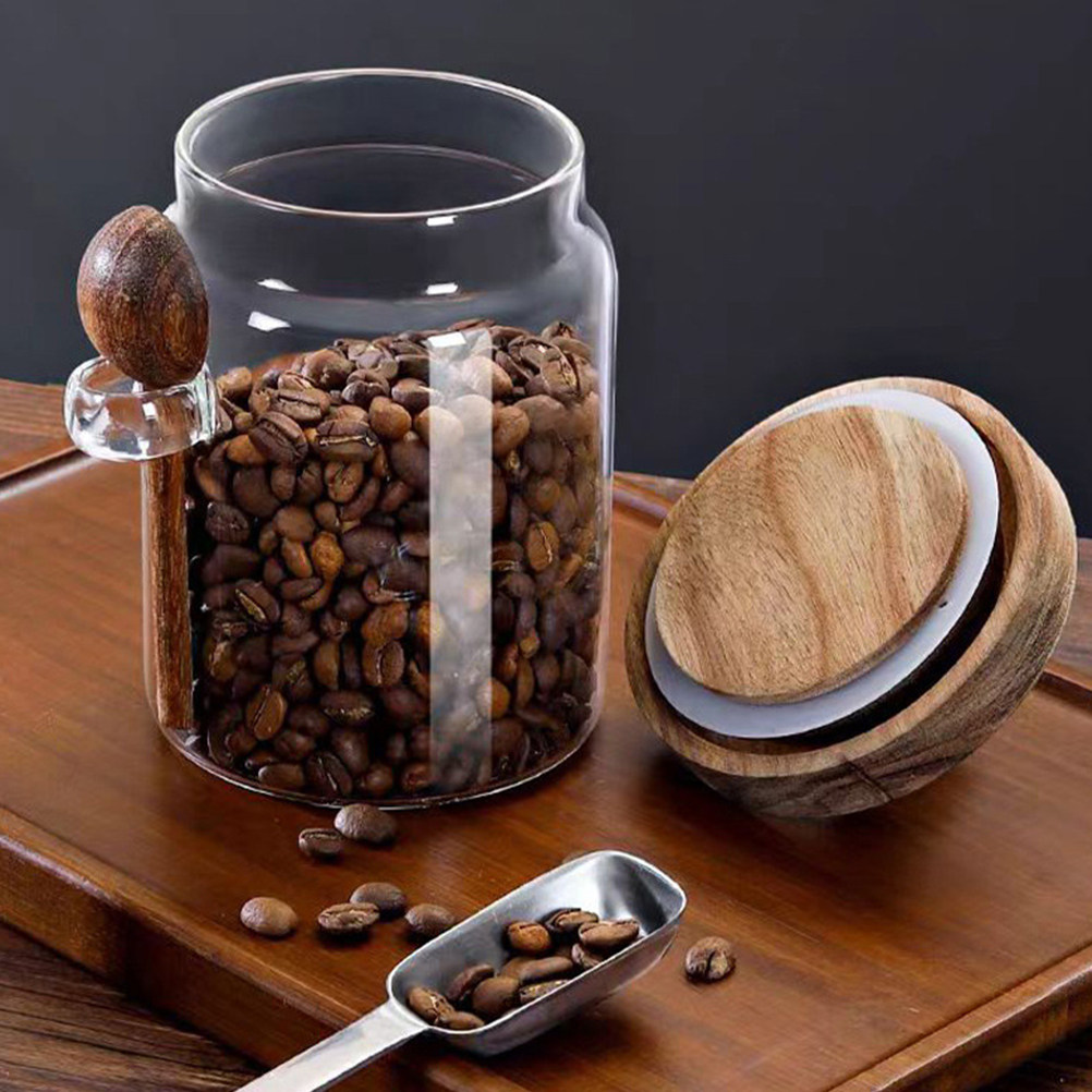 Food Storage Glass - Recipiente de Vidrio Transparente para Almacenamiento