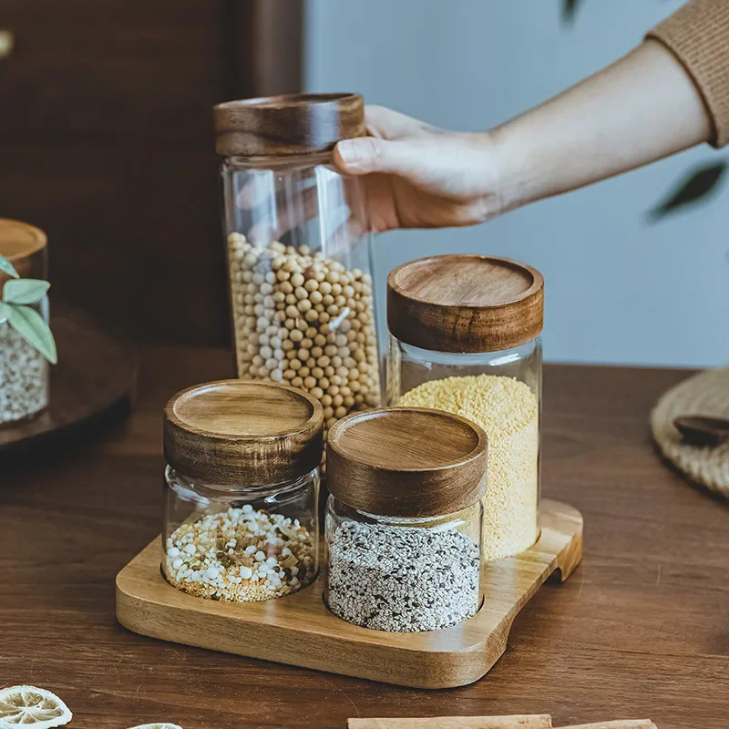Food Storage Glass - Recipiente hermético de vidrio con tapa