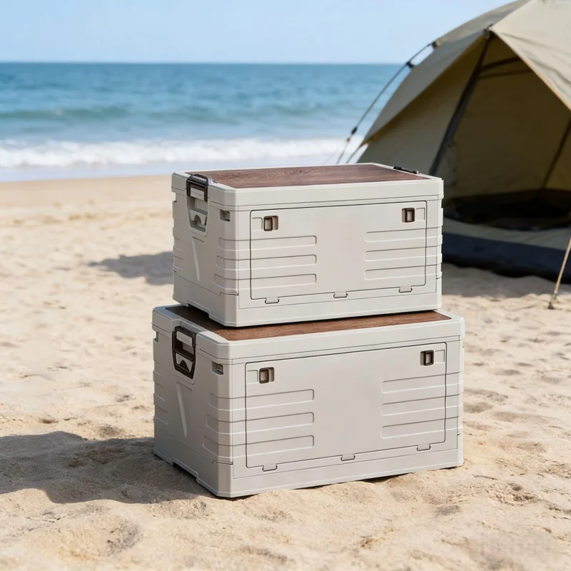 Food Storage Containers Xl - Caja de Almacenamiento para Auto, Plegable,