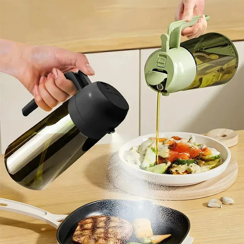 Salad Dressing Bottle - Dispensador de aceite de vidrio de