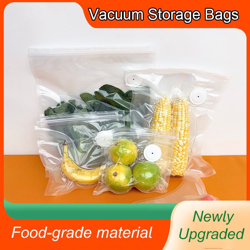 Food Storage Zip Bags - Nuevas bolsas reutilizables de almacenamiento al