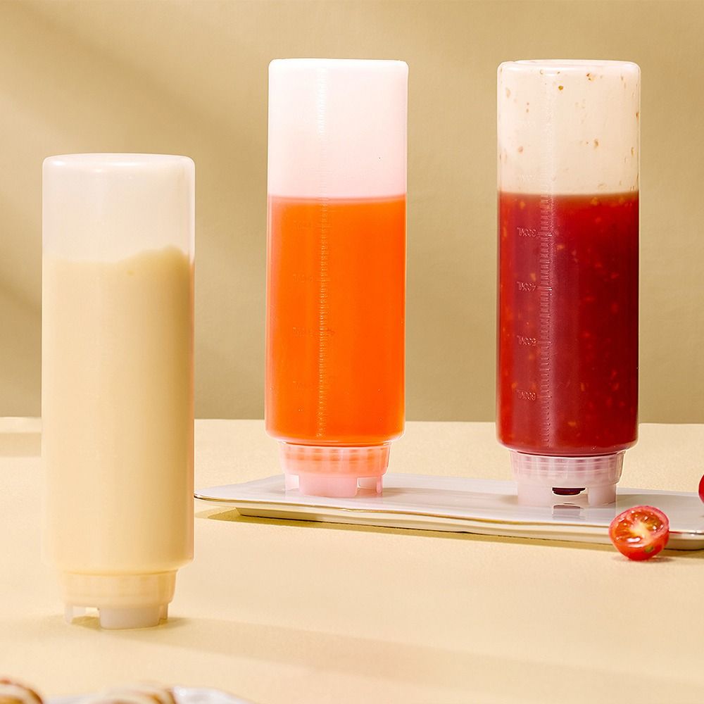 Salad Dressing Bottle - Nueva Botella de Salsa Exprimible de