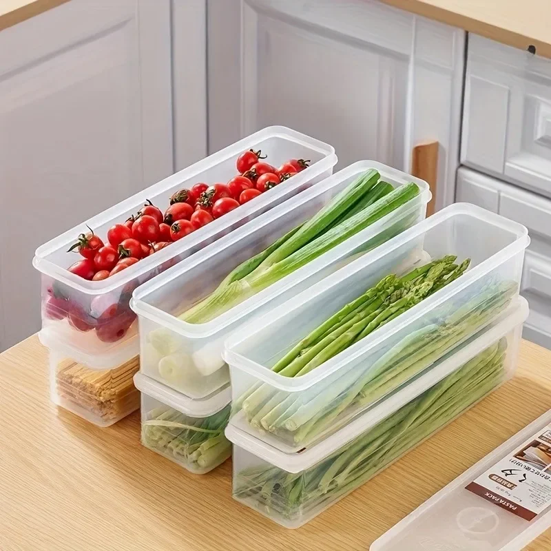 Contenedores rectangulares gra - Stackable Pantry Bin reseña y precio