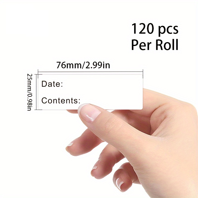 Etiqueta autoadhesiva extraíbl - Food Storage Labels reseña y precio