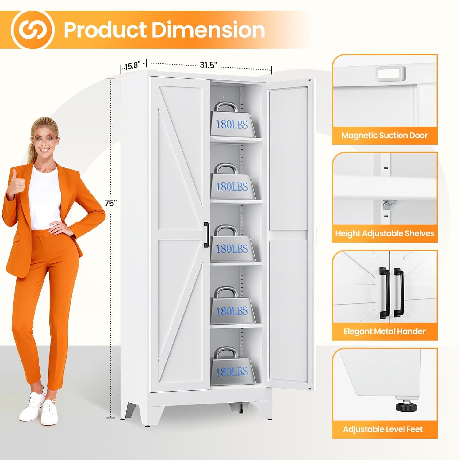 # Gabinete de Almacenamiento M - Food Storage Kitchen Cabinet reseña y precio