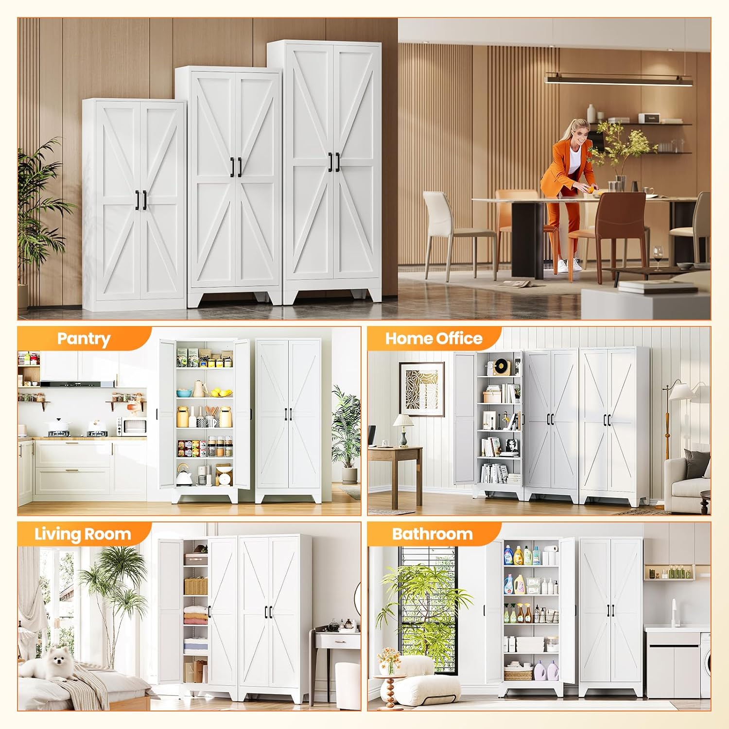 # Gabinete de Almacenamiento M - Food Storage Kitchen Cabinet reseña y precio
