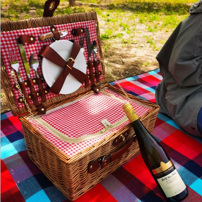 Cesta de Picnic Familiar, Cest - Food Storage Boxes With Lids reseña y precio