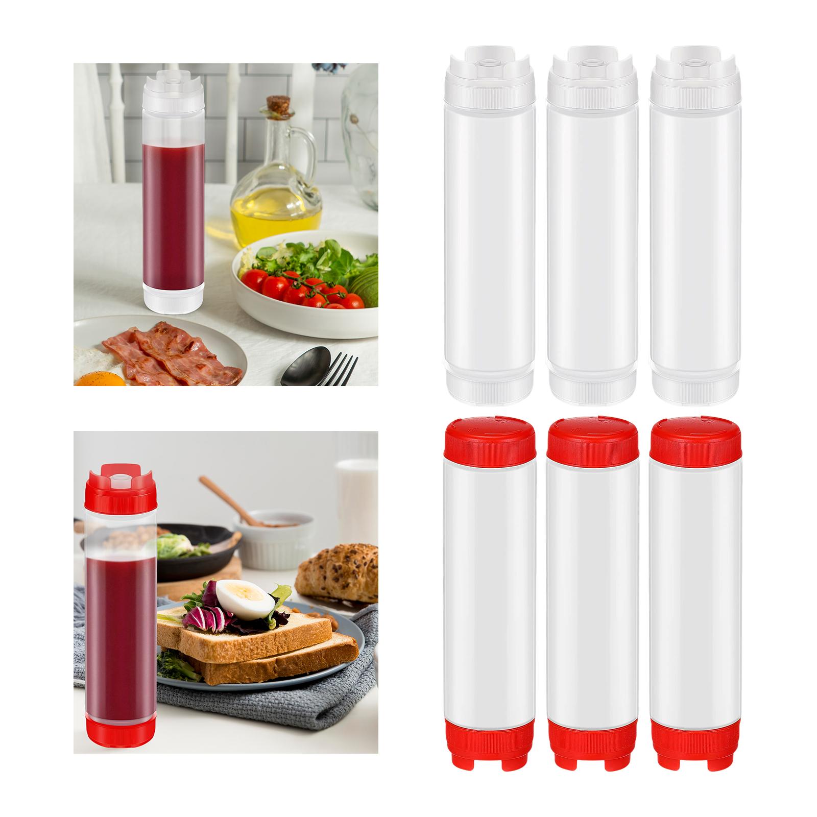 3 Botellas Exprimibles para Co - Salad Dressing Bottle reseña y precio