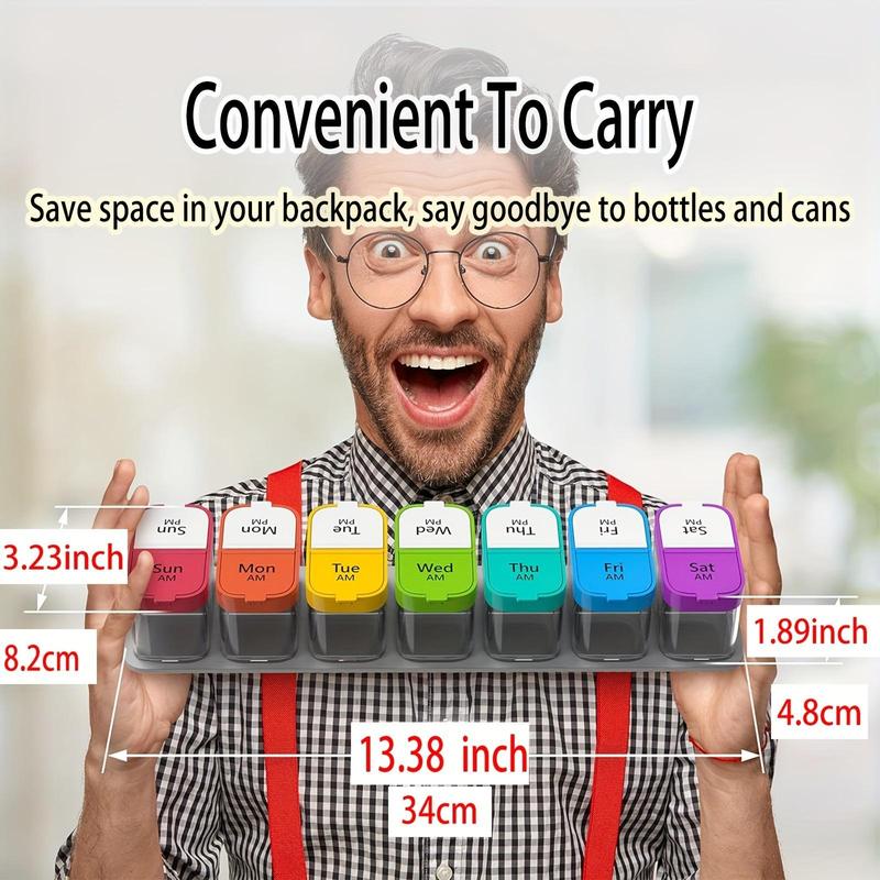 Organizador de pastillas grand - Food Storage Containers Xl reseña y precio