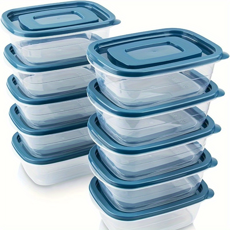 Juego de 6 Recipientes Transpa - Food Storage Boxes With Lids reseña y precio