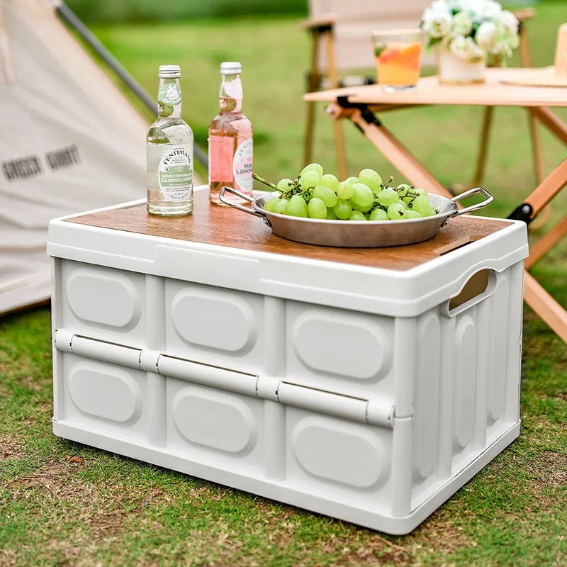Caja plegable para acampar al  - Food Storage Containers Xl reseña y precio
