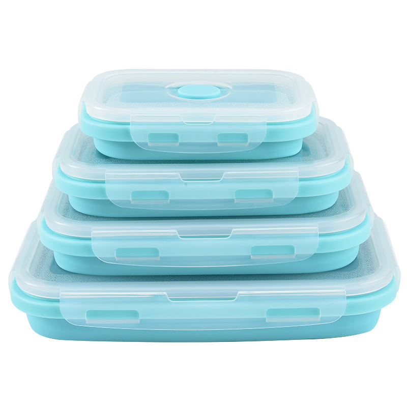 Contenedor Plegable de Silicon - Food Storage Boxes With Lids reseña y precio