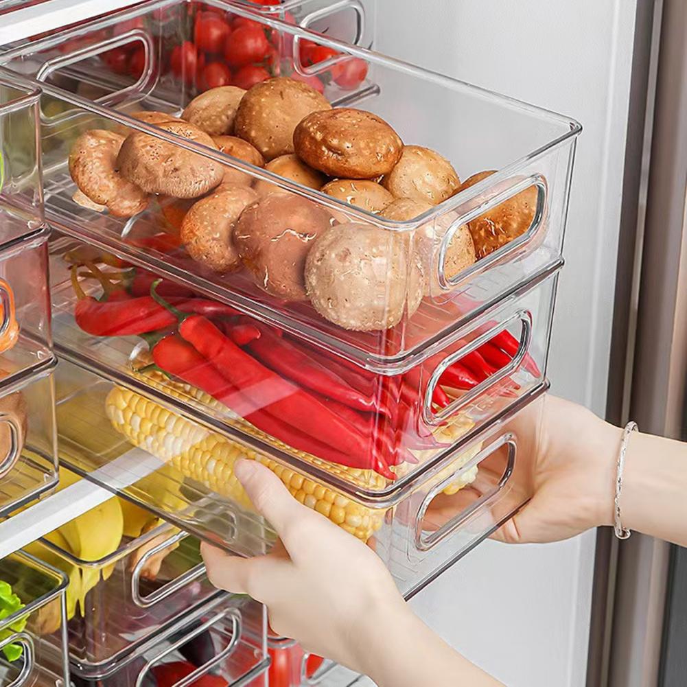 Caja Organizadora de Artículos - Stackable Pantry Bin reseña y precio