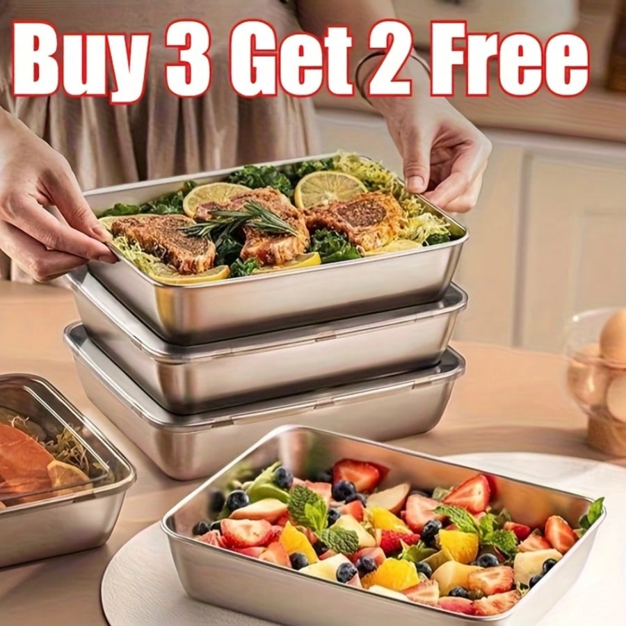 Juego de 5 Recipientes de Acer - Food Storage Containers Xl reseña y precio