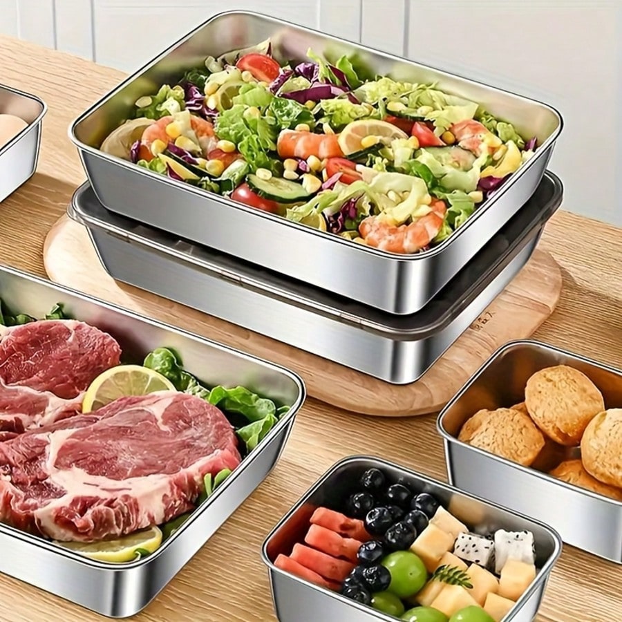 Juego de 5 Recipientes de Acer - Food Storage Containers Xl reseña y precio