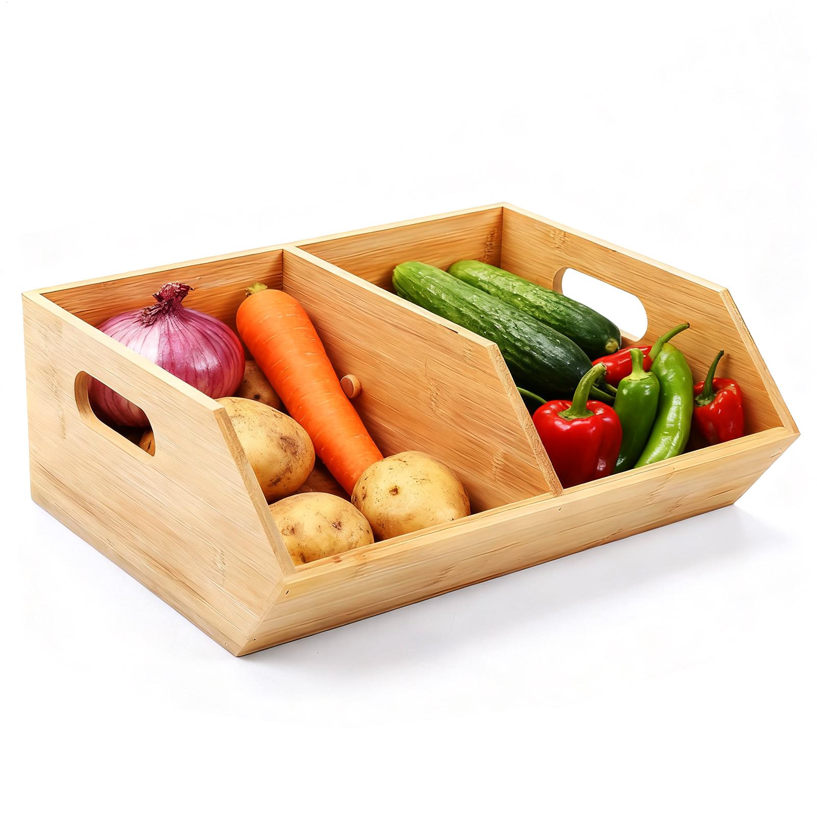 Contenedores de Almacenamiento - Stackable Pantry Bin reseña y precio