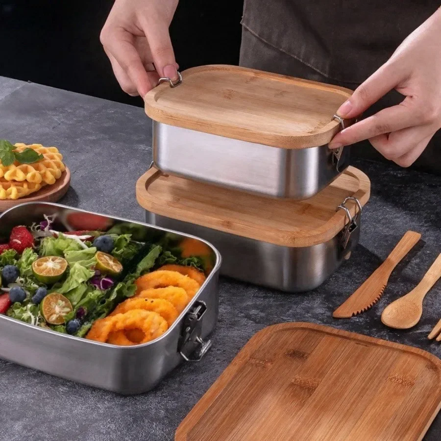 Nueva Lonchera de Acero Inoxid - Food Storage Time reseña y precio