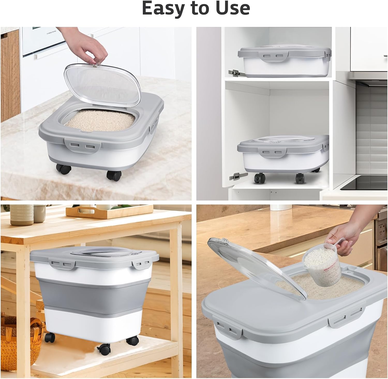 Contenedor de almacenamiento d - Food Storage Containers Xl reseña y precio