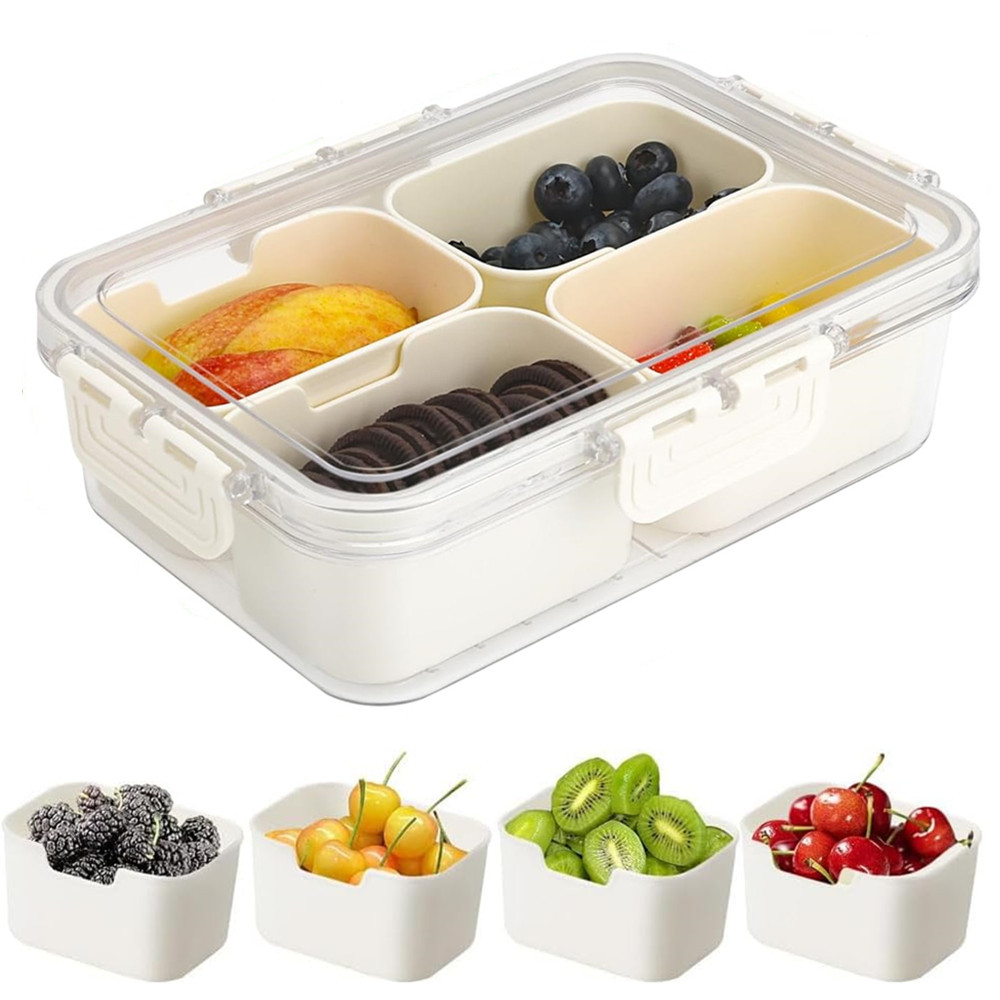 Caja Portátil para Almacenamie - Food Storage Boxes With Lids reseña y precio