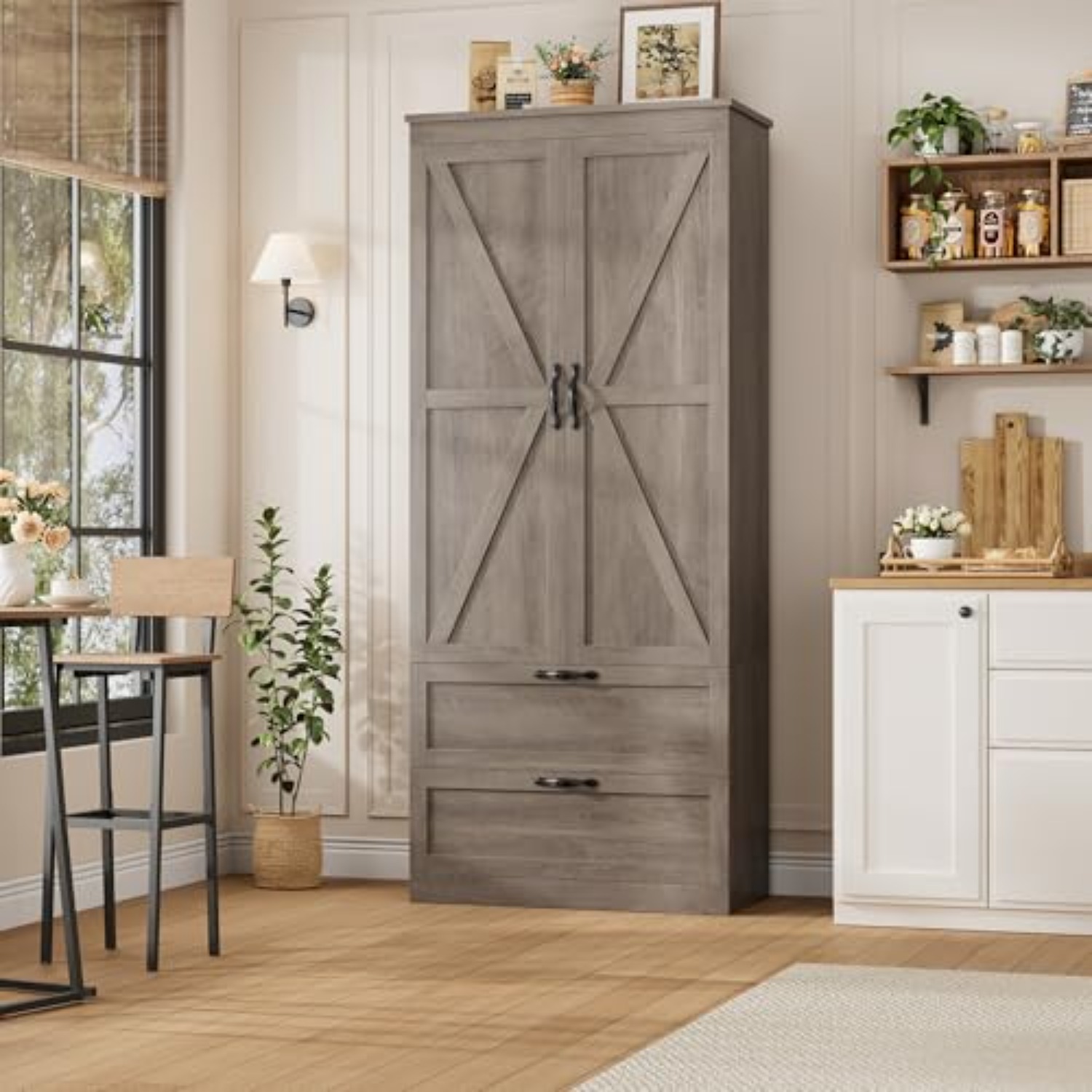 Armario de Almacenamiento para - Food Storage Kitchen Cabinet reseña y precio