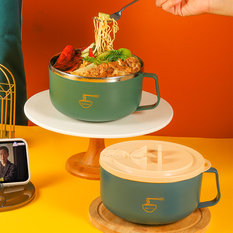 Tazón de Fideos de Acero Inoxi - Food Storage Containers Xl reseña y precio