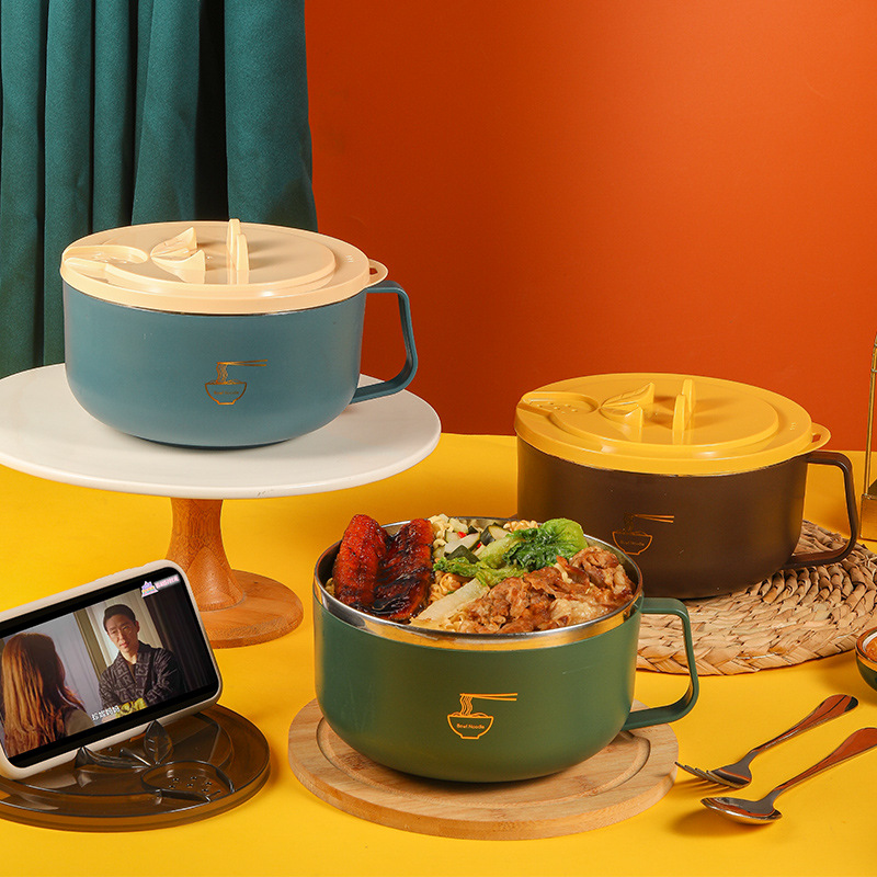 Tazón de Fideos de Acero Inoxi - Food Storage Containers Xl reseña y precio