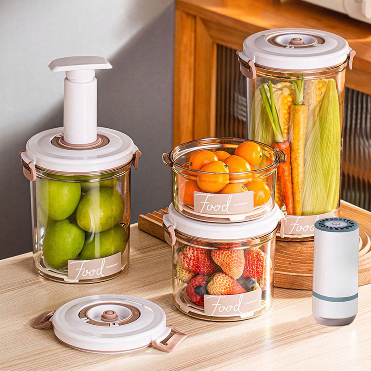 Contenedor de Alimentos al Vac - Food Storage Vacuum Seal reseña y precio