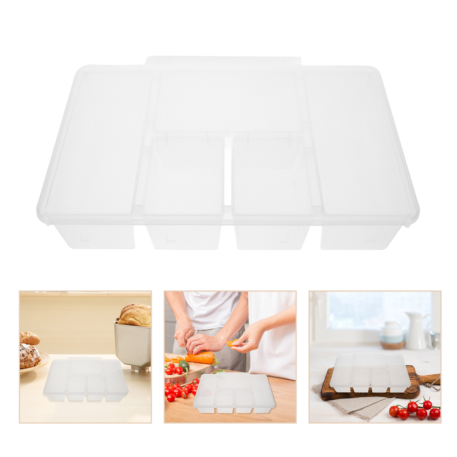 Contenedor de Almacenamiento d - Food Storage Boxes With Lids reseña y precio