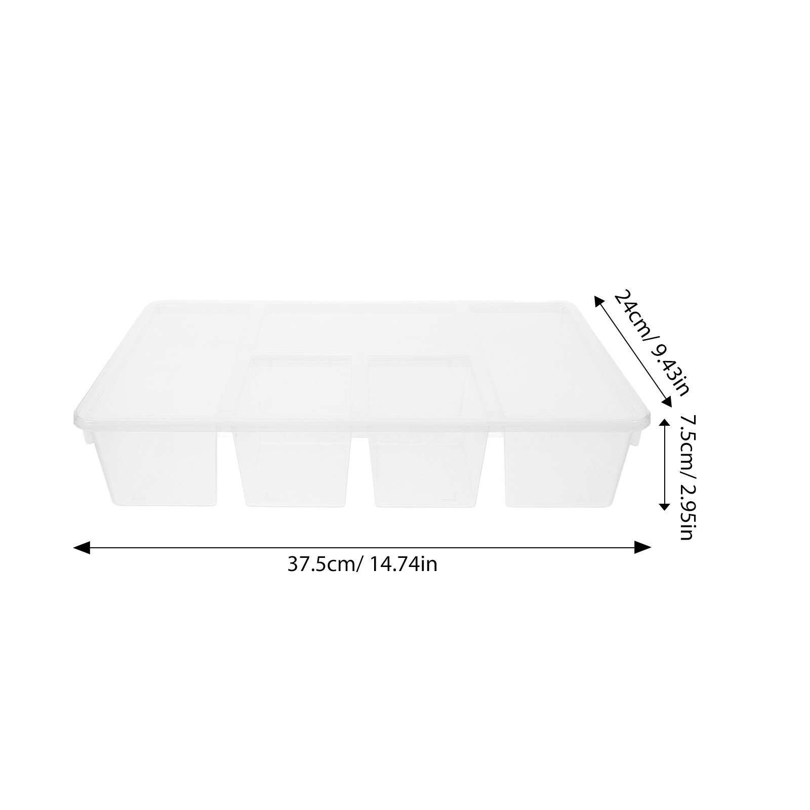 Contenedor de Almacenamiento d - Food Storage Boxes With Lids reseña y precio