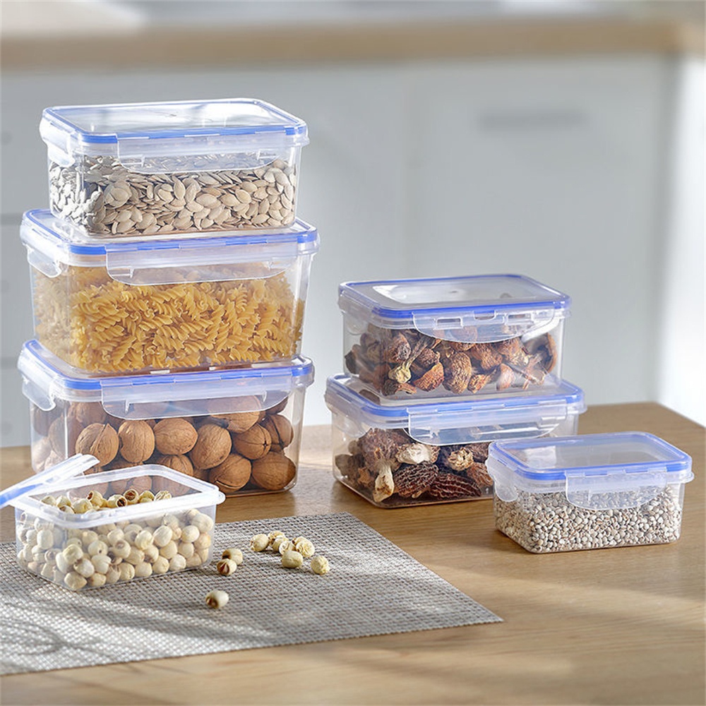 Paquete de 1/4 de Recipientes  - Stackable Pantry Bin reseña y precio
