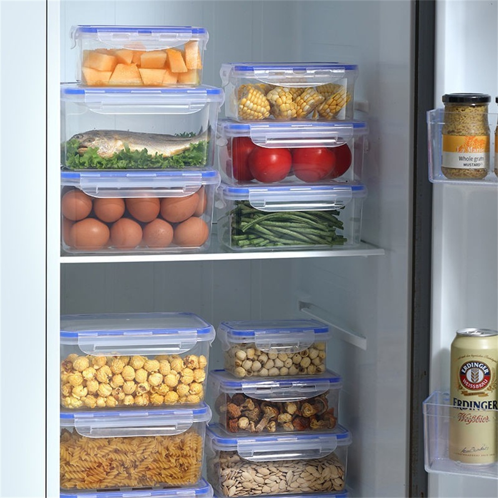 Paquete de 1/4 de Recipientes  - Stackable Pantry Bin reseña y precio