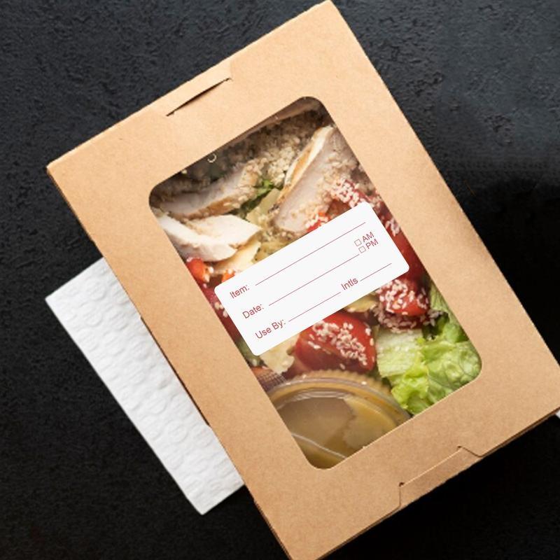 Etiquetas Adhesivas para Refri - Food Storage Labels reseña y precio