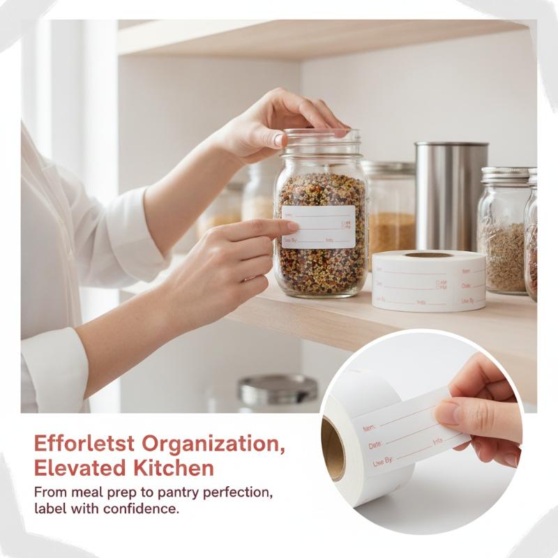 Etiquetas Adhesivas para Refri - Food Storage Labels reseña y precio