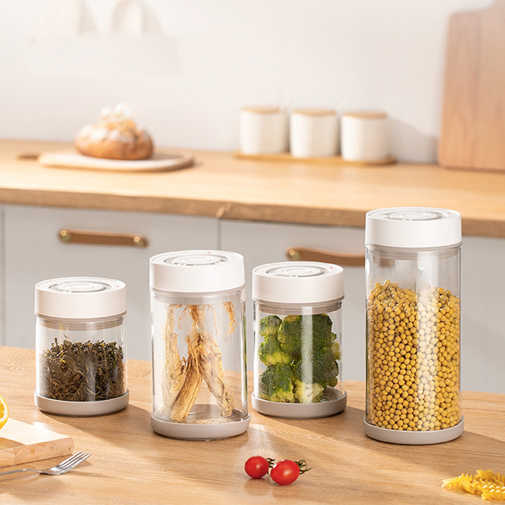 Tarro de vidrio a prueba de hu - Food Storage Vacuum Seal reseña y precio