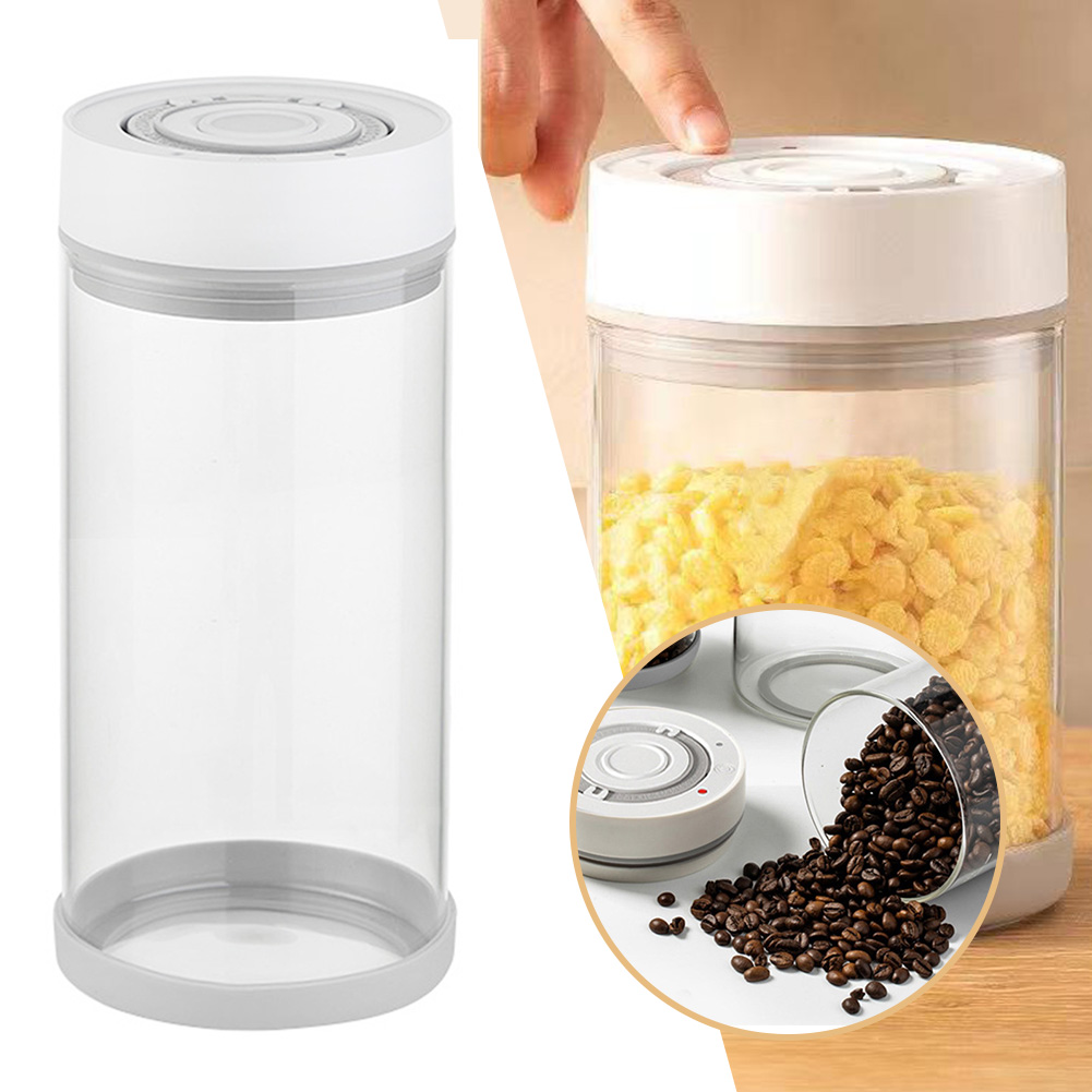 Tarro de vidrio a prueba de hu - Food Storage Vacuum Seal reseña y precio