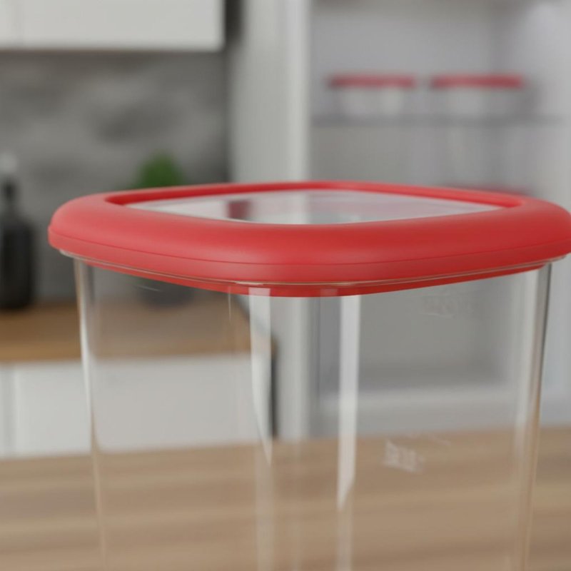 Juego de 6 Recipientes Herméti - Stackable Pantry Bin reseña y precio