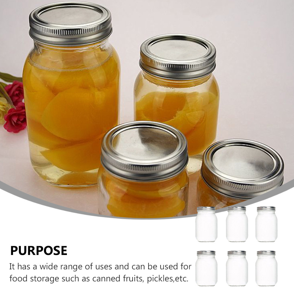Juego de 6 Frascos de Vidrio T - Food Storage Glass reseña y precio