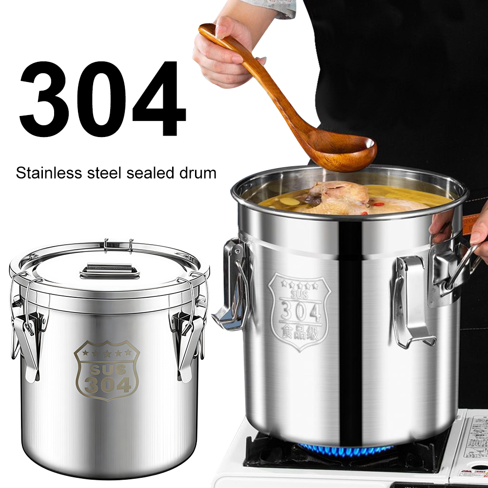 Recipiente hermético de acero  - Food Storage Time reseña y precio