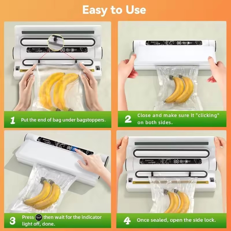 Máquina Selladora al Vacío par - Food Storage Vacuum Seal reseña y precio
