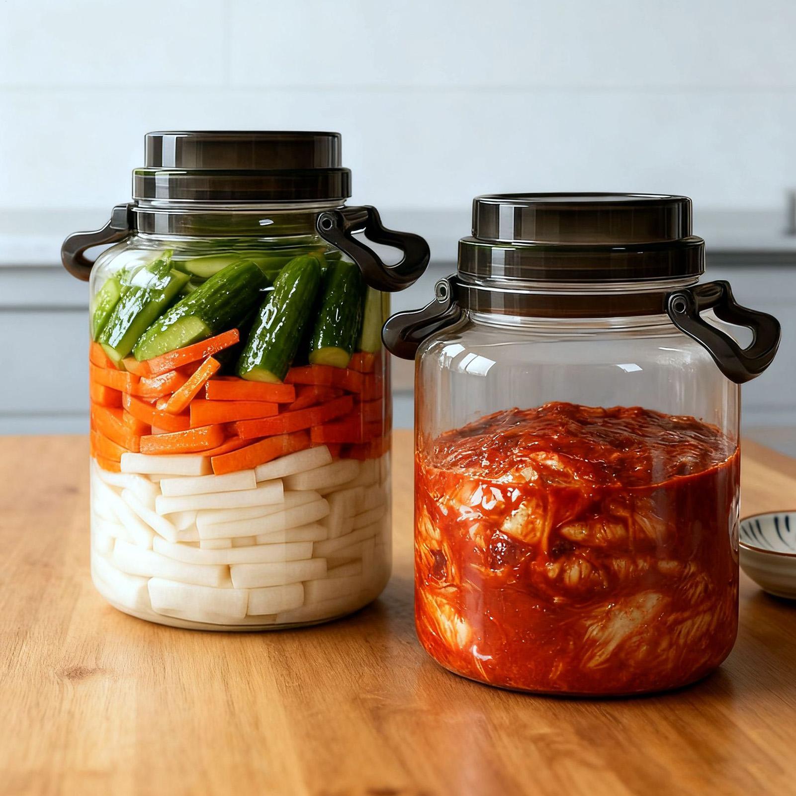 Tarros para encurtidos con tap - Food Storage Lidl reseña y precio