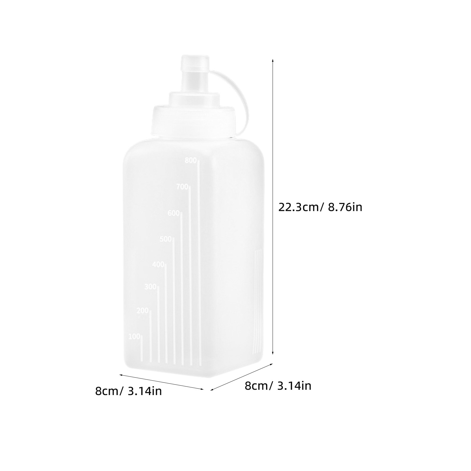 2 Botellas de Plástico con Boq - Salad Dressing Bottle reseña y precio