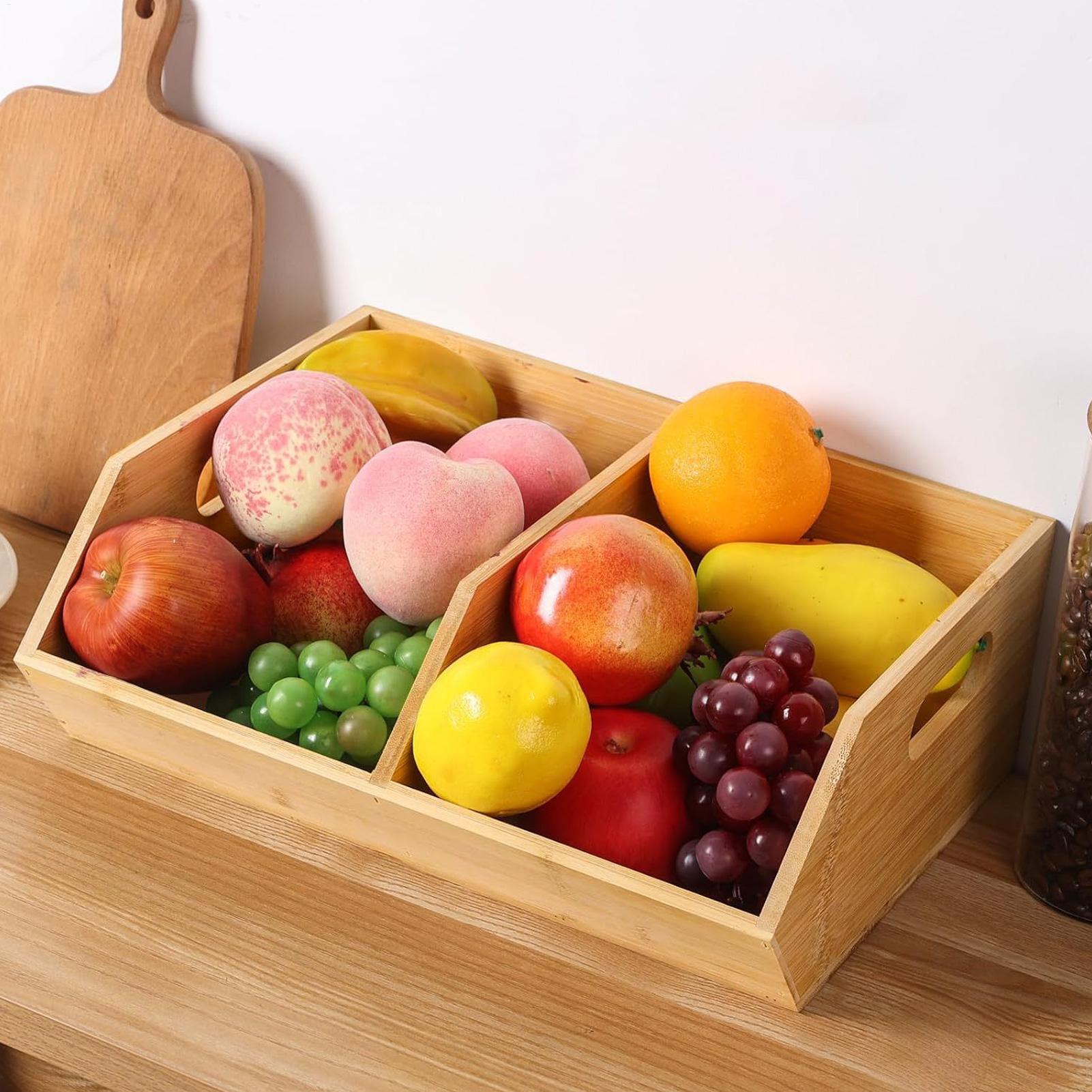 Organizador de despensa, organ - Stackable Pantry Bin reseña y precio