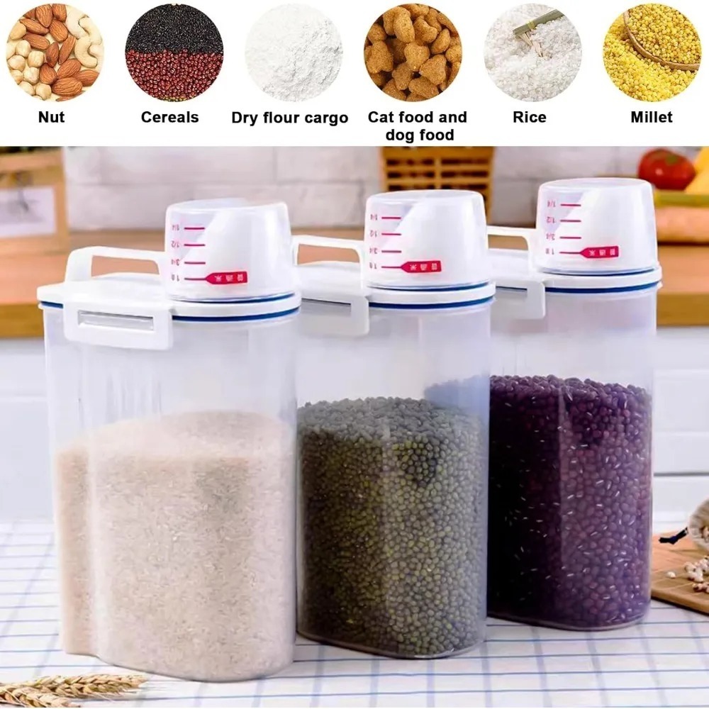 Contenedor de almacenamiento d - Food Storage Time reseña y precio