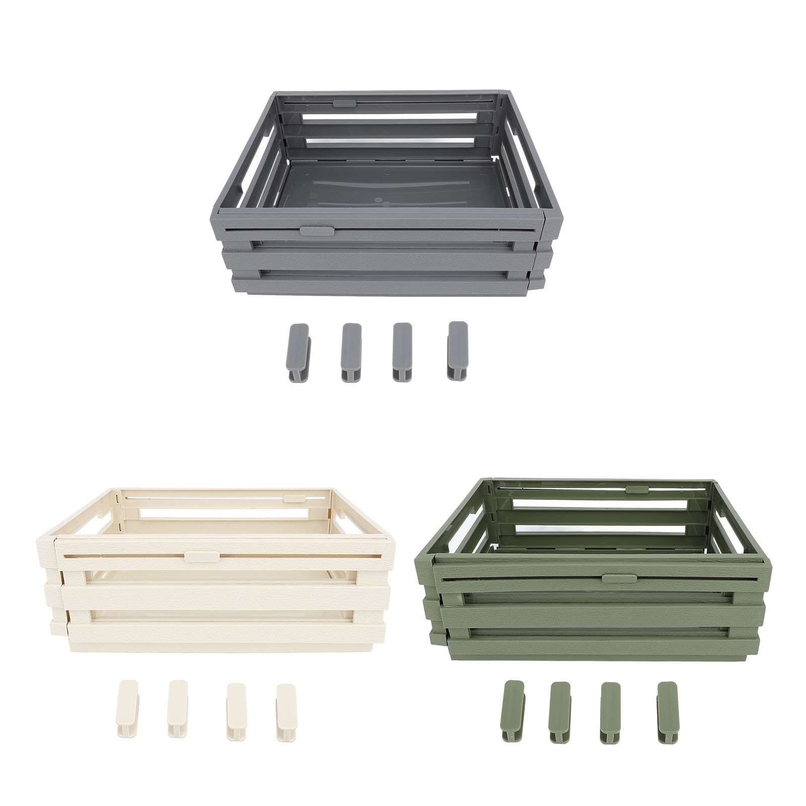 Caja de almacenamiento retráct - Stackable Pantry Bin reseña y precio