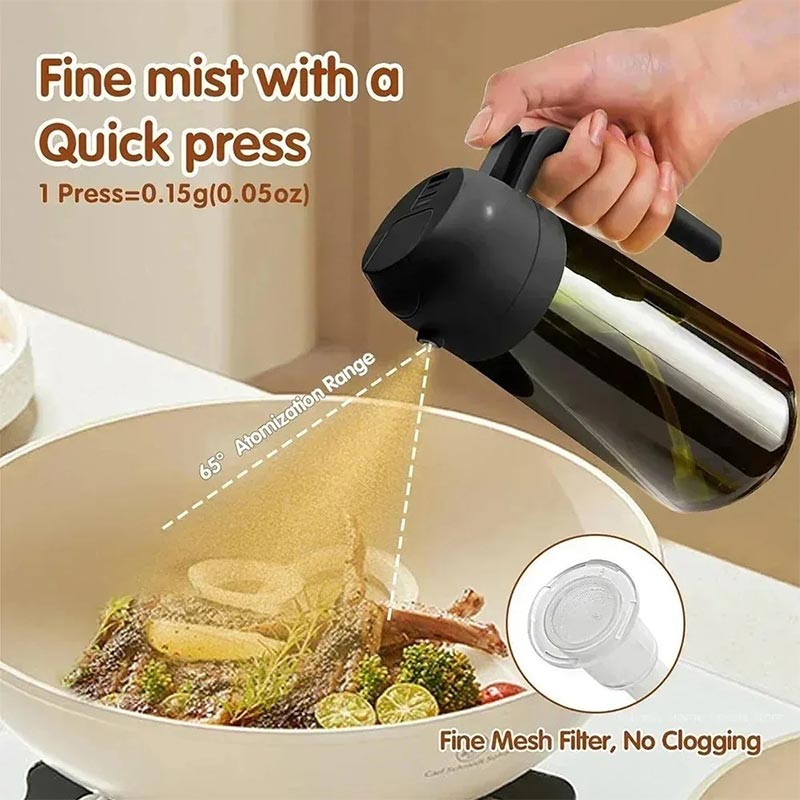 Dispensador de aceite de vidri - Salad Dressing Bottle reseña y precio